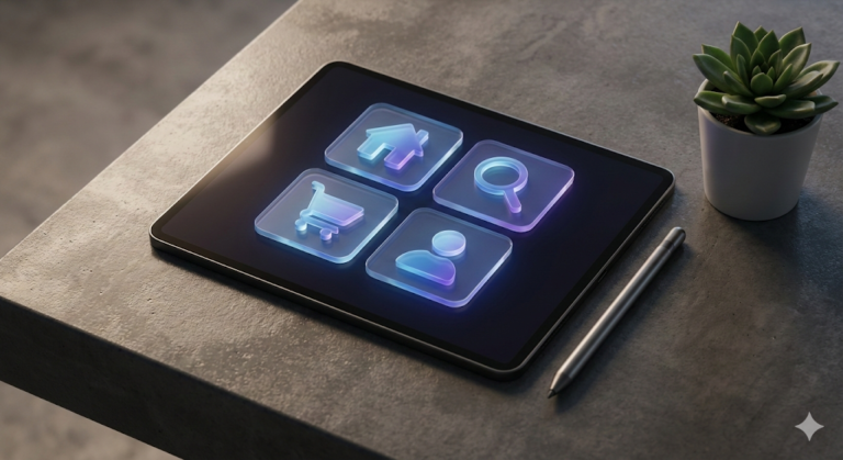 7 Formula Prompt Desain Icon Aplikasi Mobile UI UX Set Lengkap [Anti Gagal]